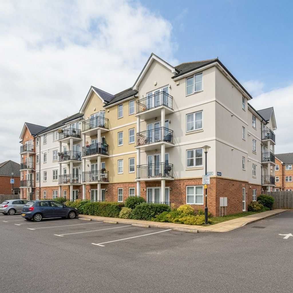 Prédio com múltiplas kitnets para renda